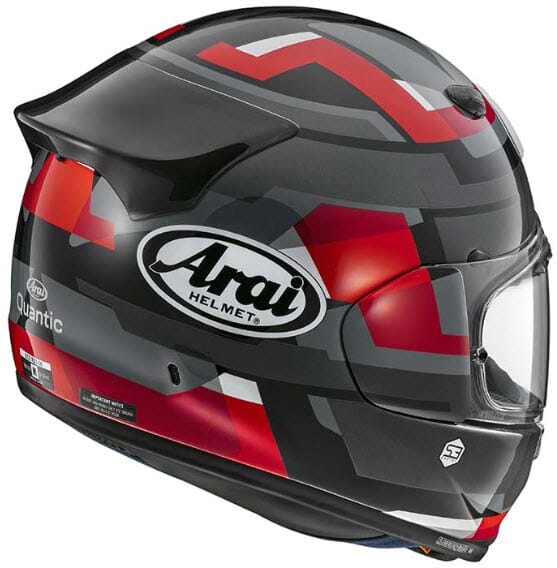 ARAI QUANTIC ABSTRACT RED