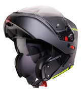 CABERG HORUS  X RAY MATT BLACK/GUN/YLW FLUO