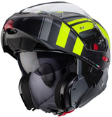 CABERG HORUS X ROAD MATT GUN METAL/BLACK/YELLOW FLUO