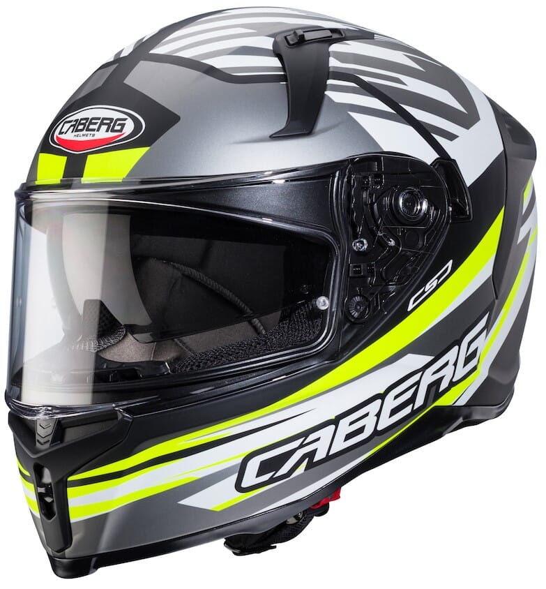 CABERG AVALON X KIRA MATT BLACK/GREY/YELLOW FLUO