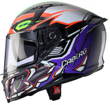 CABERG AVALON X GURKHA MT BLK/OR/GRN/PRP