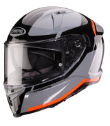 CABERG AVALON X  PURE GREY/BLK/ORANGE FLUO