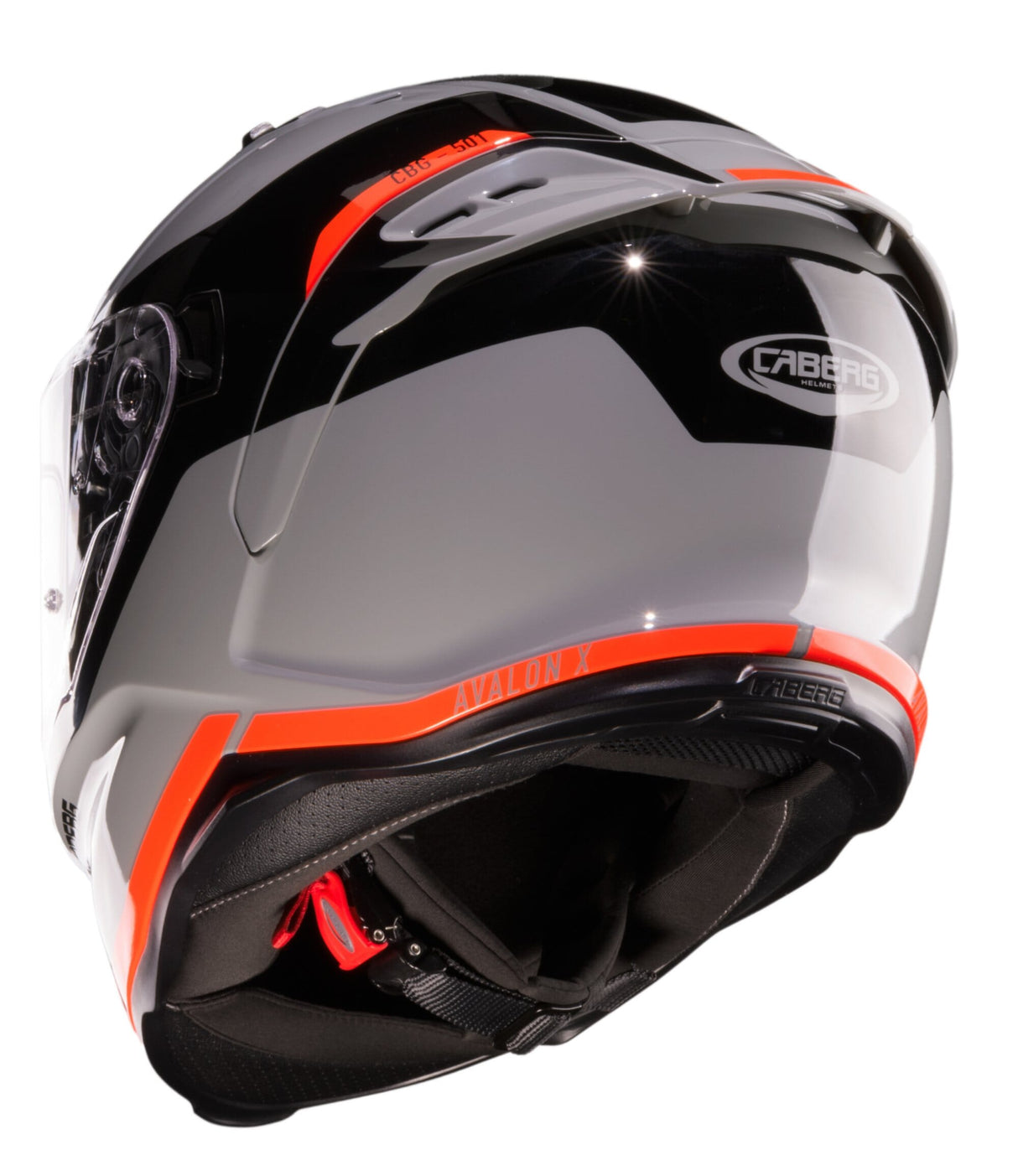 CABERG AVALON X  PURE GREY/BLK/ORANGE FLUO