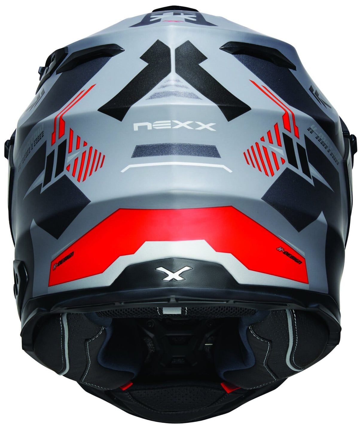 NEXX X.WED 2 WILD COUNTRY MATT GREY/RED