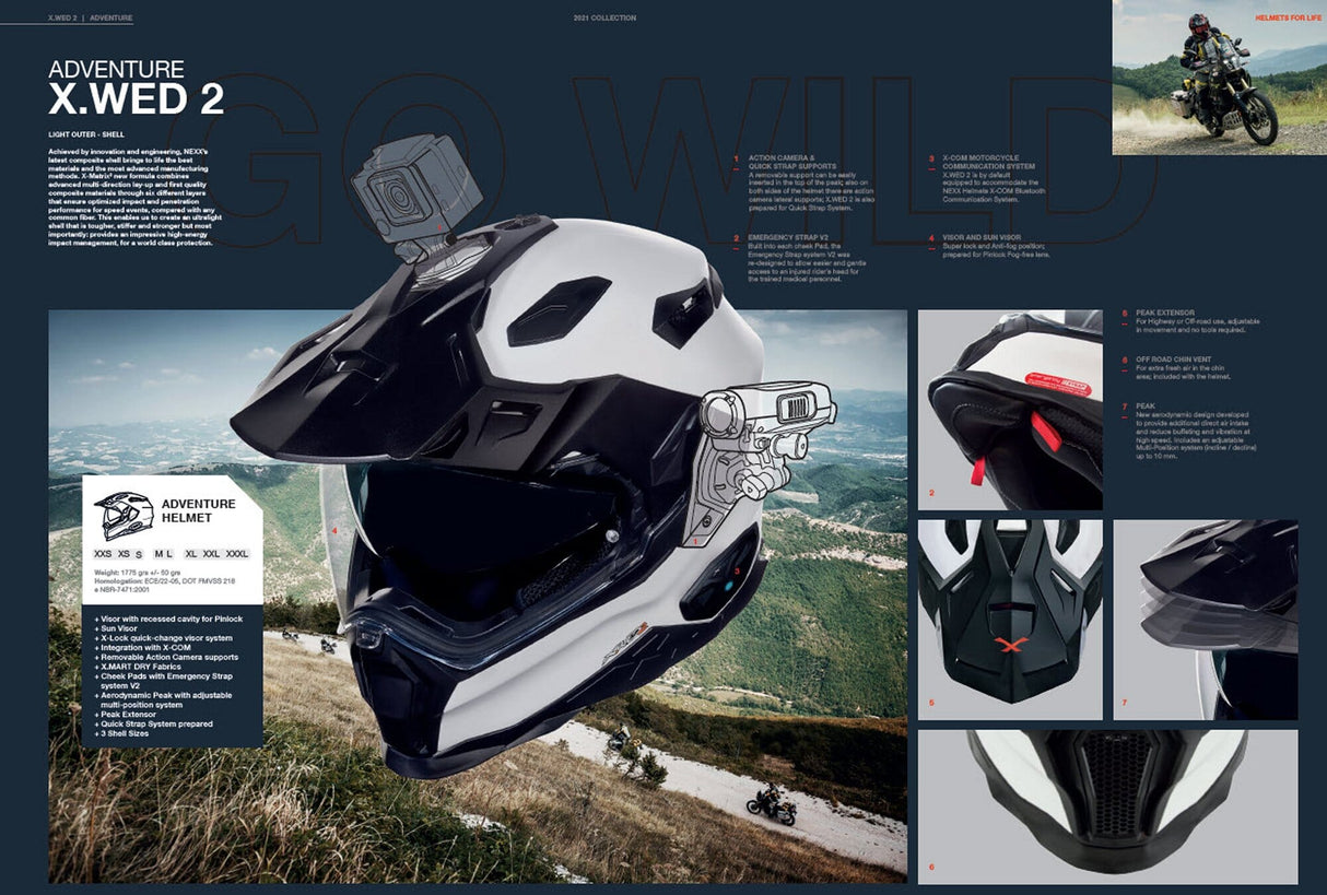 NEXX X.WED 2 CARBON VAAL HVIT