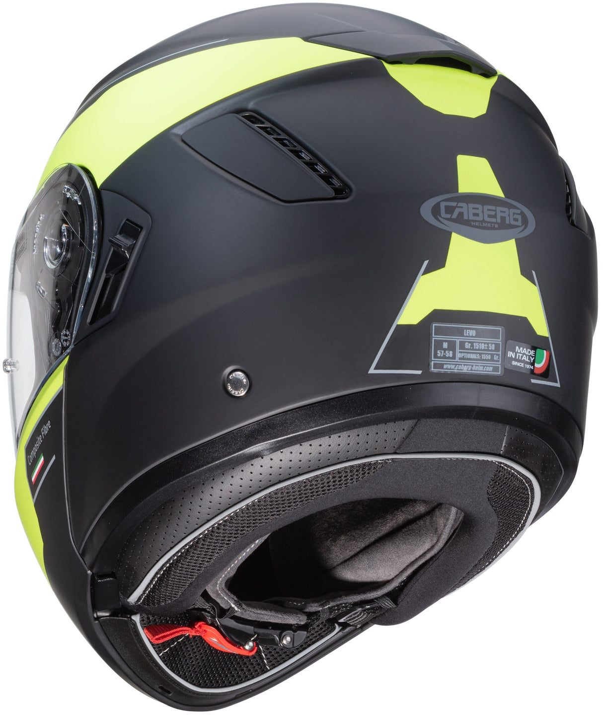 CABERG LEVO PROSPECT SORT/ NEON GUL MATT