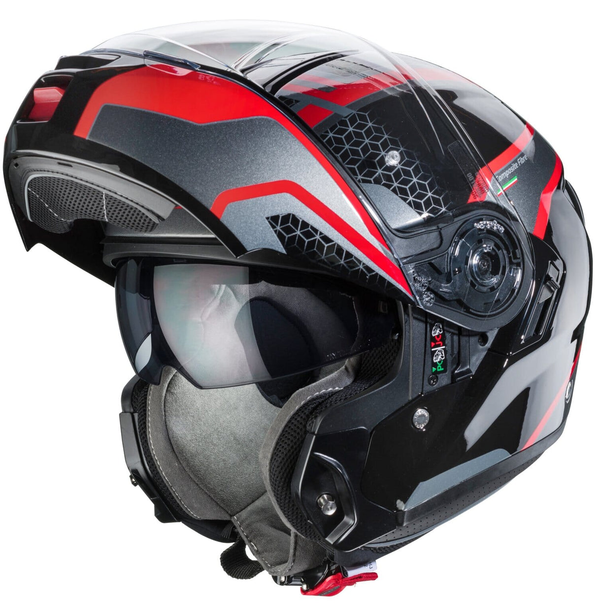 CABERG LEVO SONAR SORT/ RØD /GRÅ