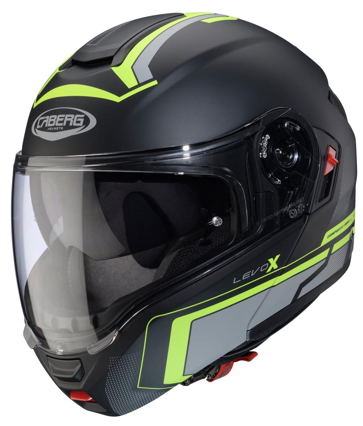 CABERG LEVO X ELITE MATT BLK/YELLOW FLUO