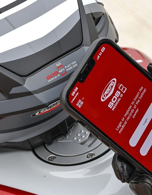 CABERG DRIFT EVO II JARAMA BLACK/WHITE/RED