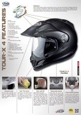 ARAI TOUR X-4 FROST BLACK
