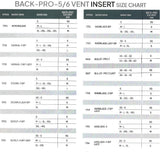 CLOVER BACK-PRO-6 CE LEV 2 RYGGSKINNE