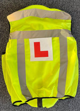 REFLEKSVEST MED "L" PÅ RYGGEN TIL OPPLÆRING