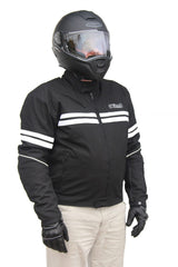 ARTECH STRIPE JAKKE, SORT