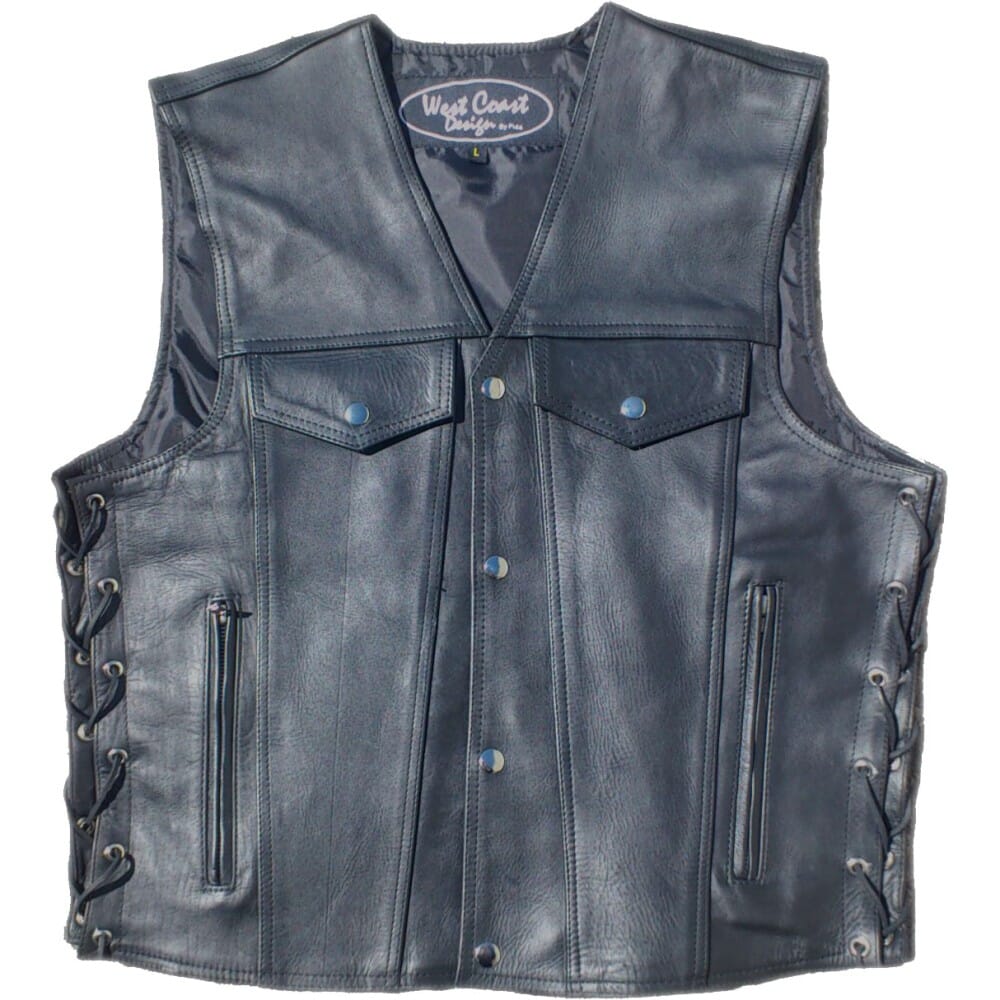 SKINNVEST PREMIER M/SNØRING