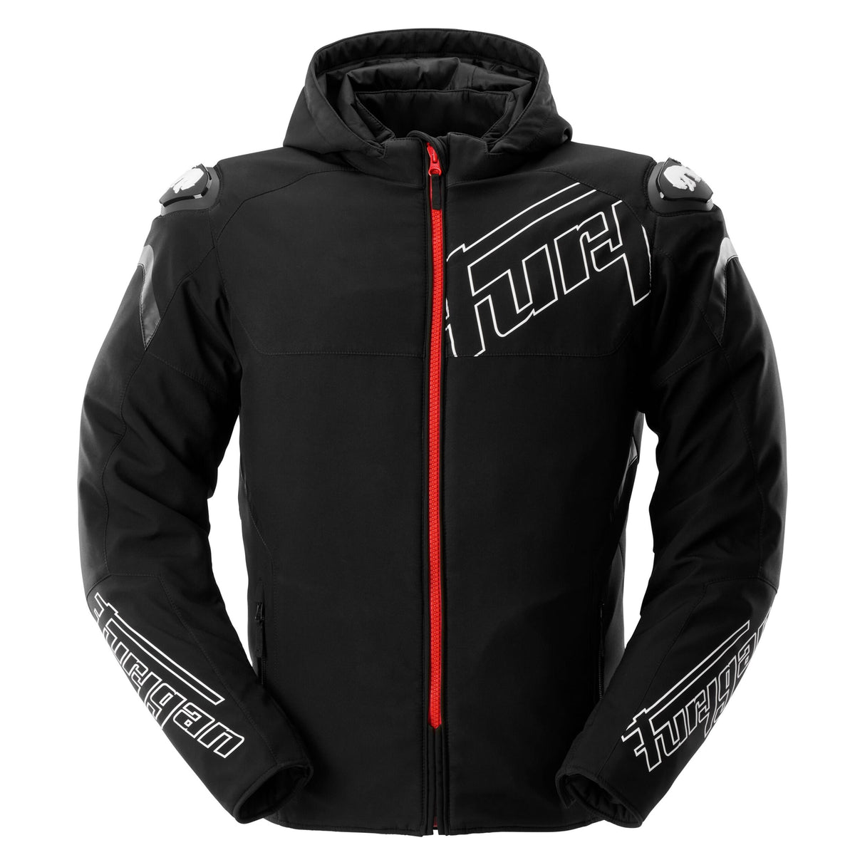 FURYGAN SEKTOR HOODIE SORT/HVIT/RØD