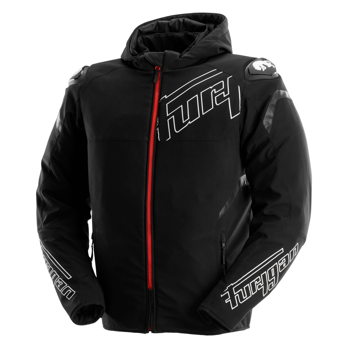 FURYGAN SEKTOR HOODIE SORT/HVIT/RØD