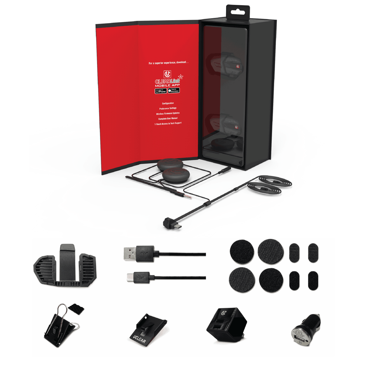 UCLEAR MOTION HDX BT 5.0 & MESH, DUAL SET