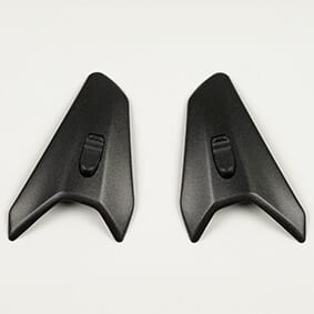 TD DUCT-3 FRONT SET,  FROST BLACK