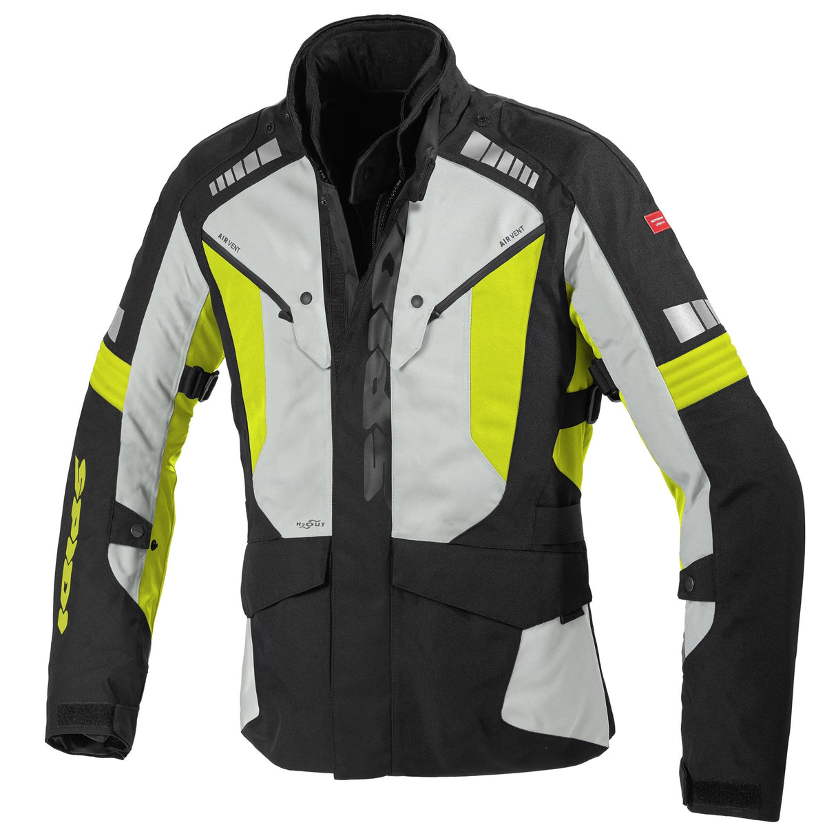 SPIDI OUTLANDER JAKKE BLACK YELLOW