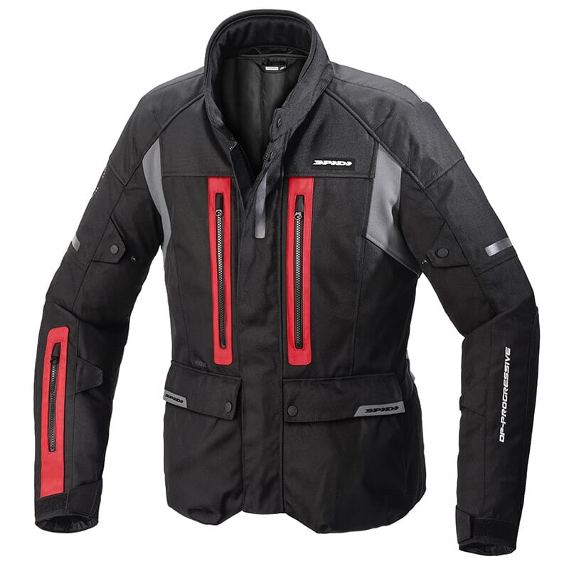 SPIDI TRAVELER 3 JAKKE SORT/RØD