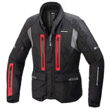 SPIDI TRAVELER 3 JAKKE SORT/RØD