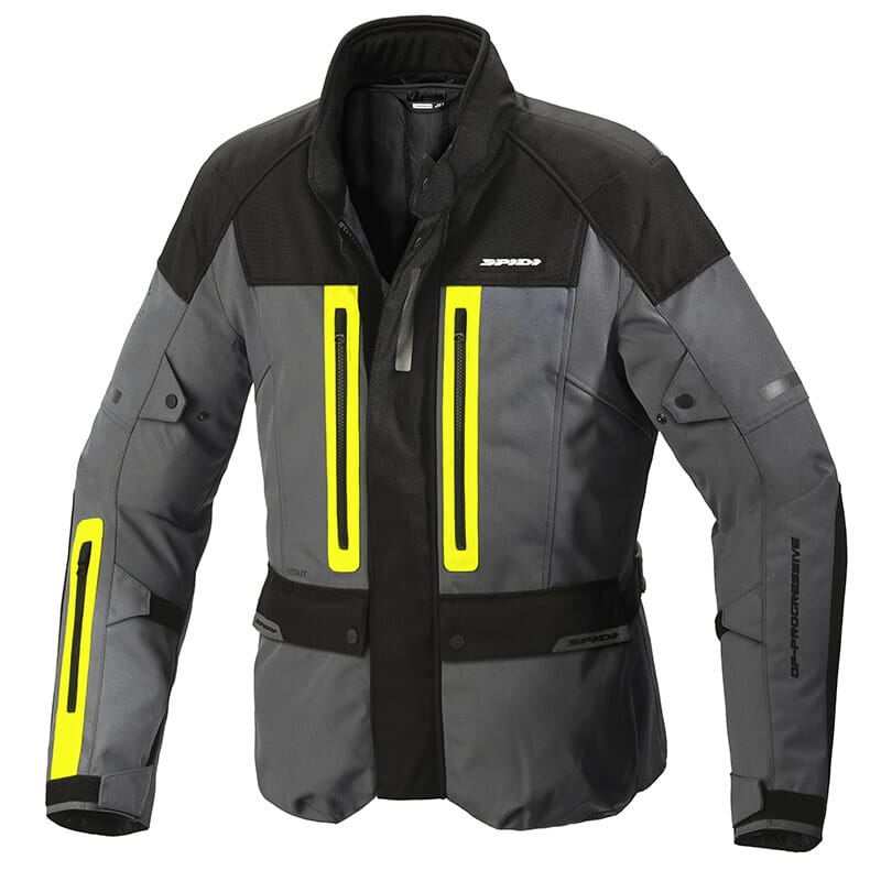 SPIDI TRAVELER 3 JAKKE SORT/GUL
