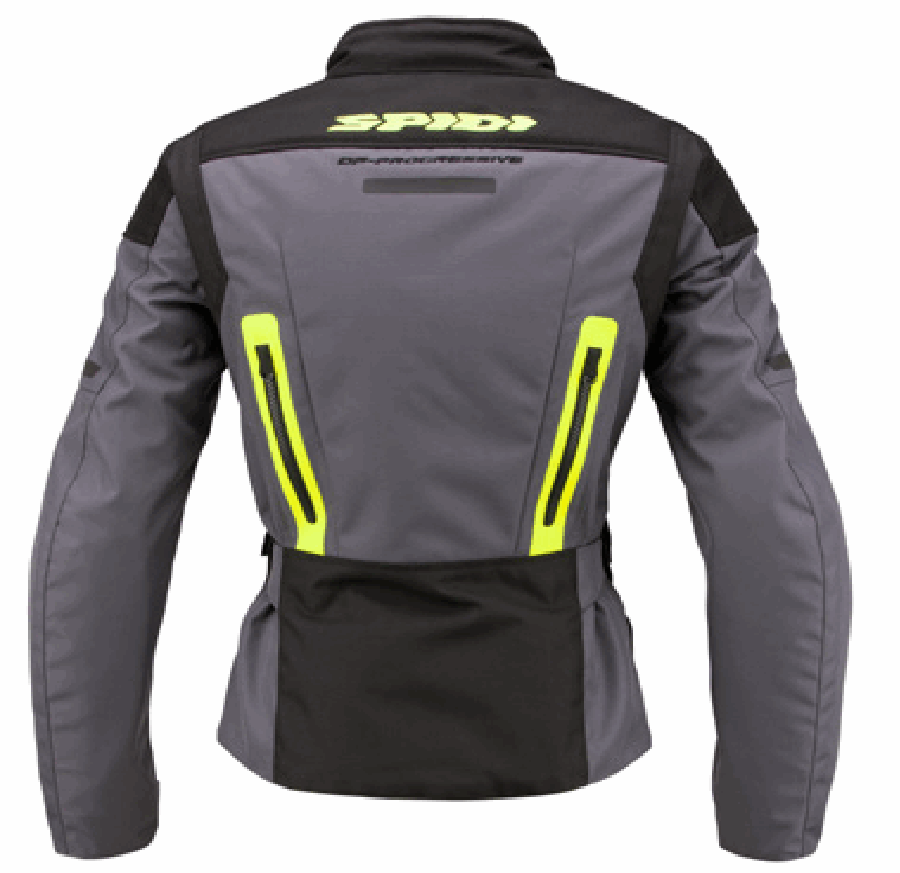 SPIDI TRAVELER 3 LADY JACKET SORT/GRÅ/NEON