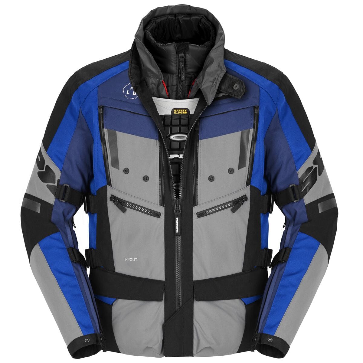 SPIDI 4SEASON EVO JACKET GREY/BLUE