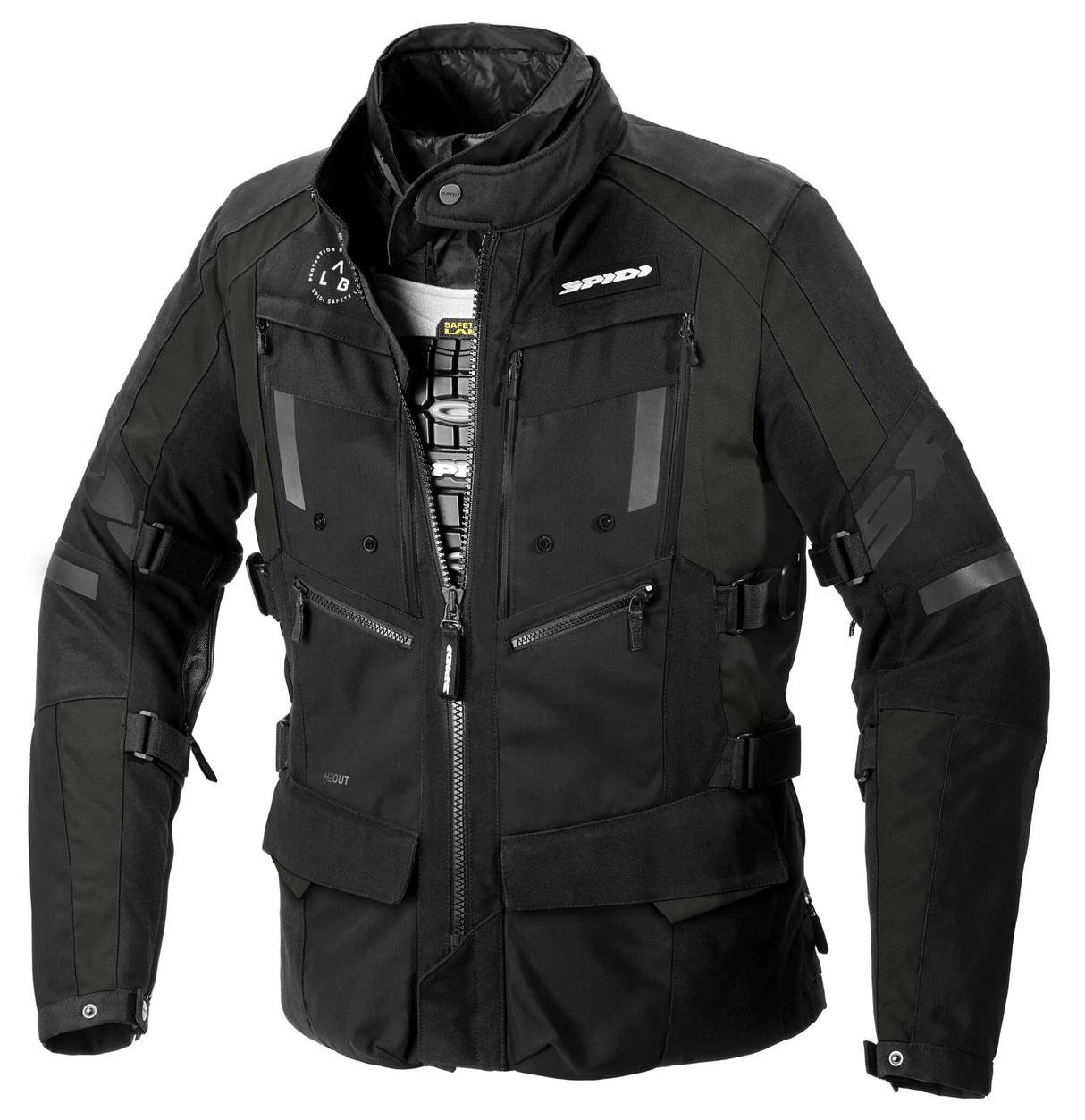SPIDI 4SEASON EVO JACKET BLACK GREY