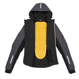 SPIDI HOODIE H2OUT 2 BLACK BLUE RED