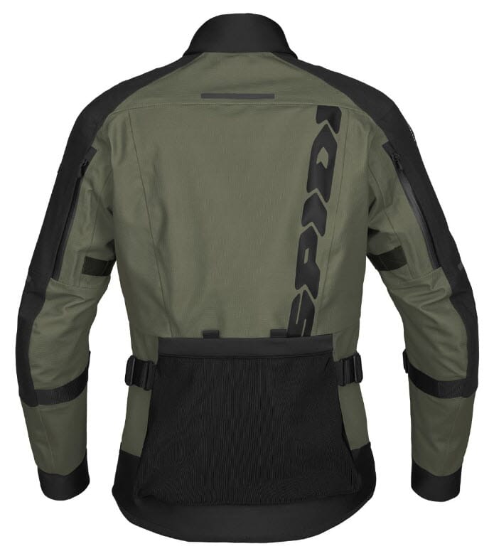 SPIDI TOUR EVO 2 LIGHT BLACK MILITARY GREEN JAKKE