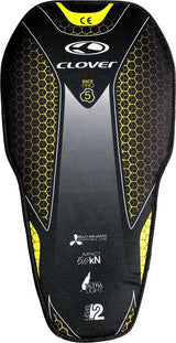 CLOVER BACK PRO 5 INS. CE L.2  SORT/GUL
