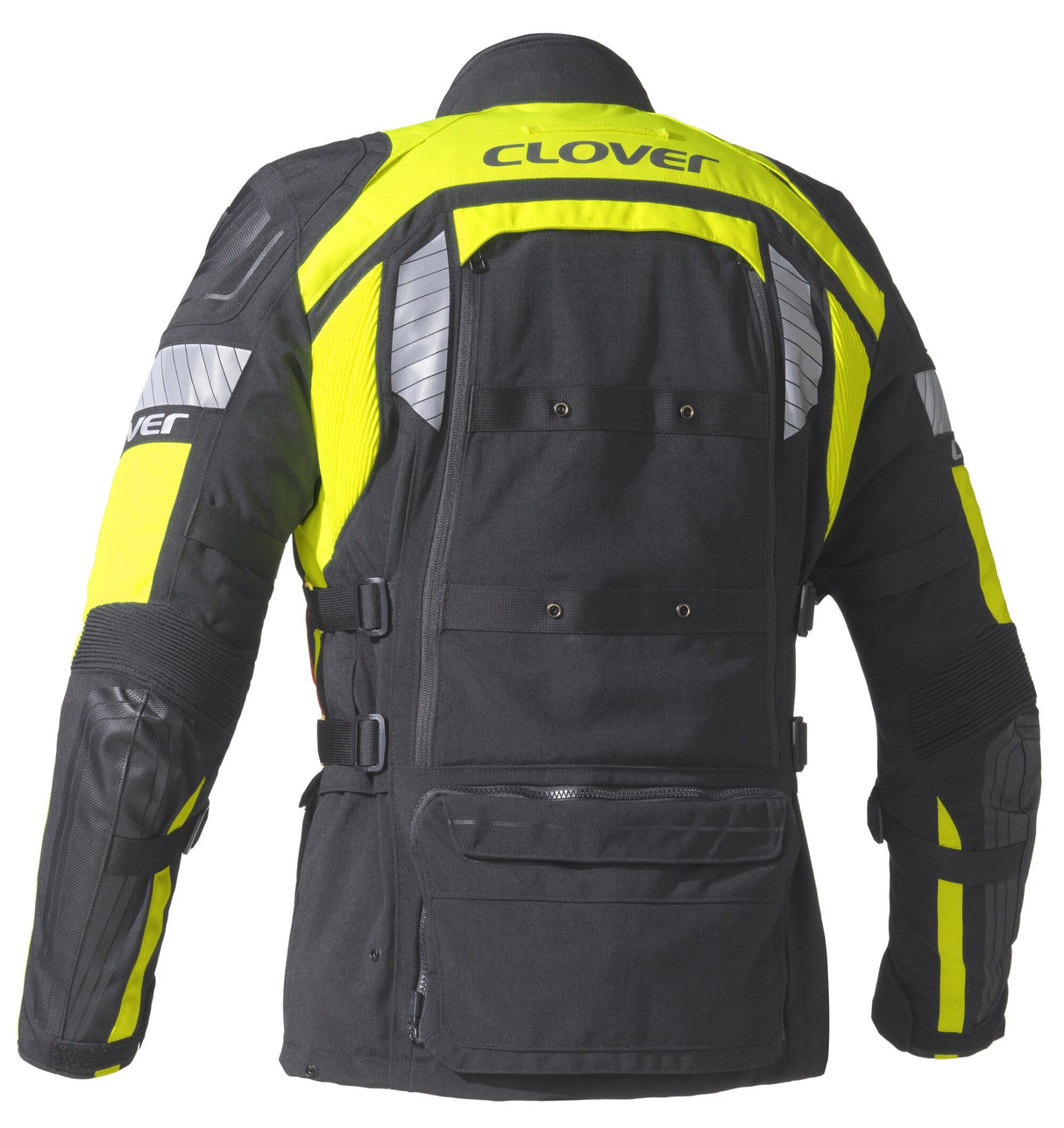 CLOVER CROSSOVER-4 WP AIRBAG JACKET SORT/NEONGUL