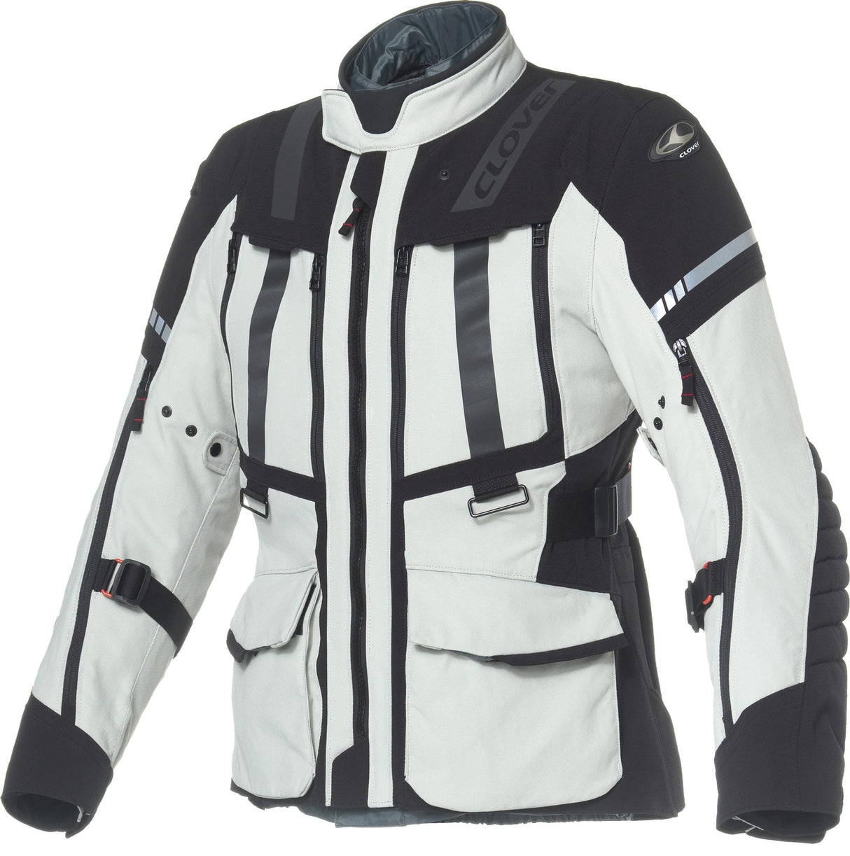 CLOVER SAVANA-4 WP JAKKE LYSGRÅ/SORT