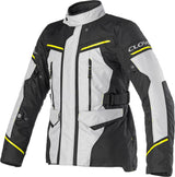 CLOVER STORM-4 WP JACKET LYS GRÅ/LYS GRÅ/SORT/GUL