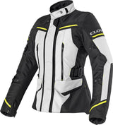 CLOVER STORM-4 WP LADY JACKET LYS GRÅ/SORT/GUL