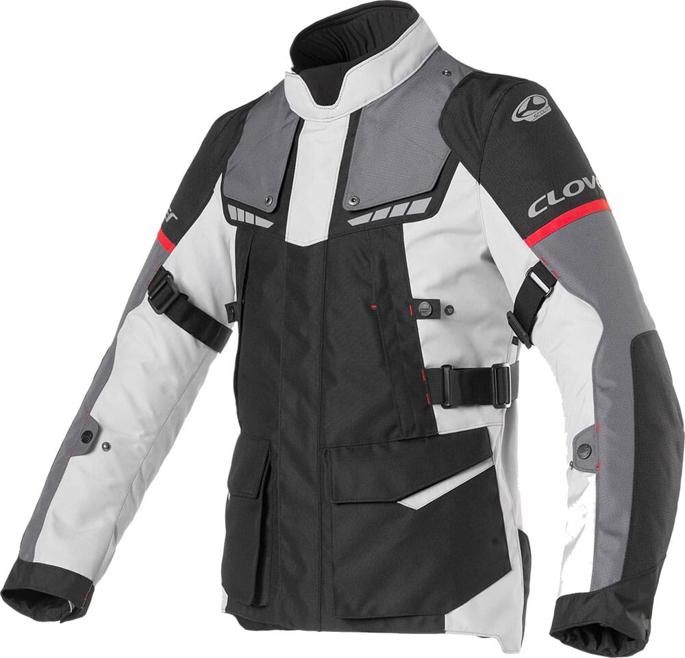 CLOVER SCOUT-3 WP JACKET SORT/GRÅ