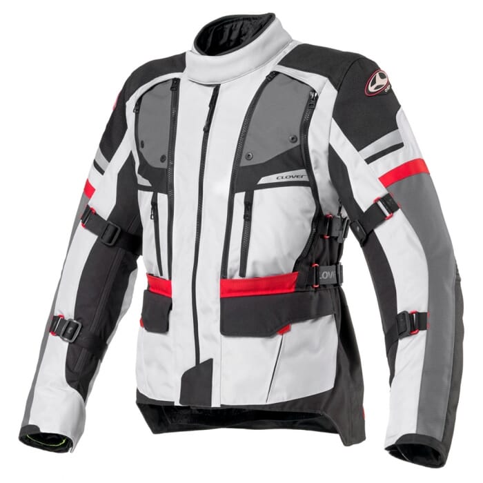 CLOVER DAKAR WP AIRBAG JACKET SORT/GRÅ