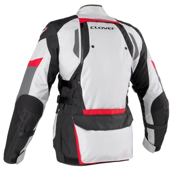 CLOVER DAKAR WP AIRBAG JACKET SORT/GRÅ