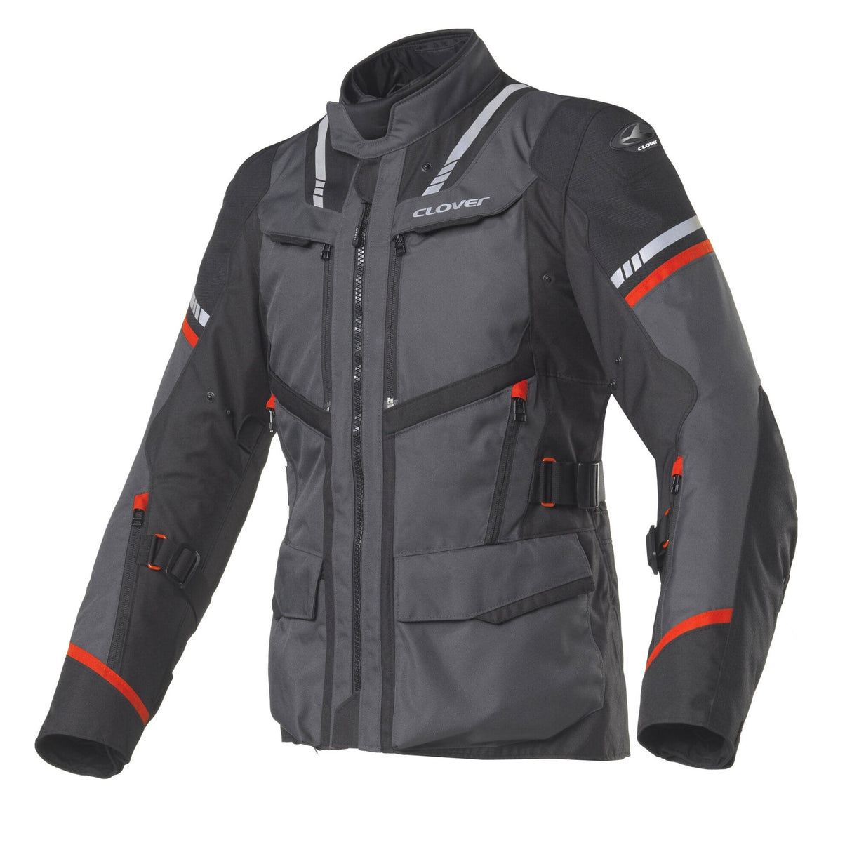 CLOVER SAVANA-3 WP JACKET SORT/MØRK GRÅ