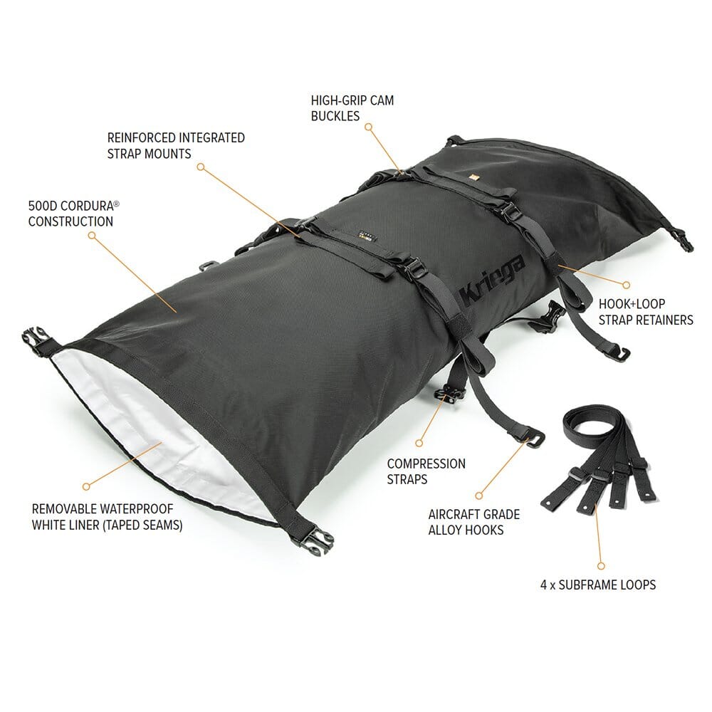 KRIEGA ROLLPACK 40 - LIME