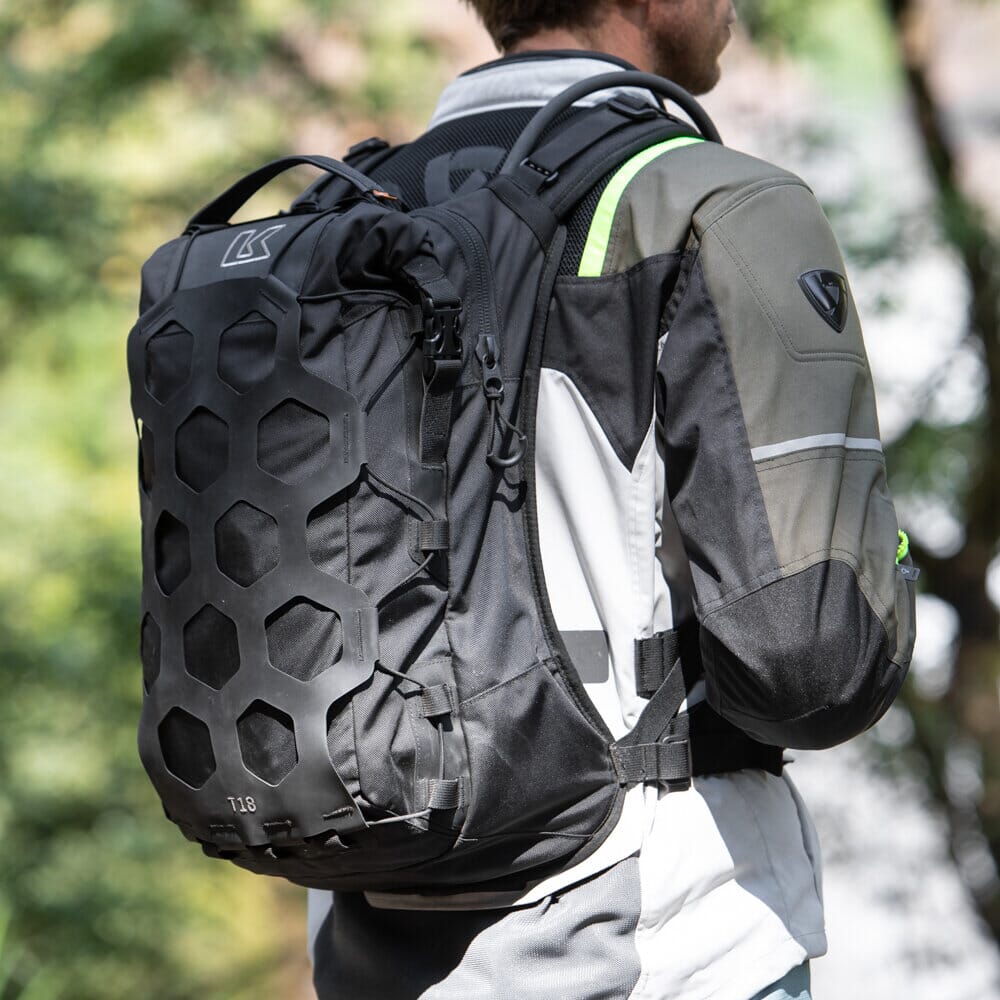KRIEGA BACKPACK - TRAIL 18, SORT