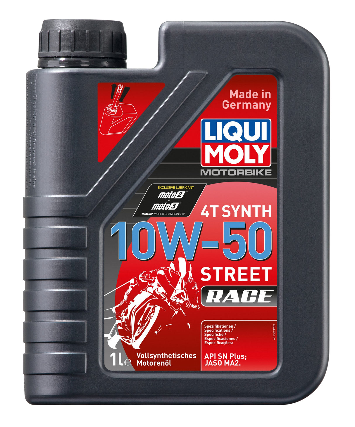 LIQUI MOLY MC 4T SYNTH 10W-50 STREET RACE 1 L