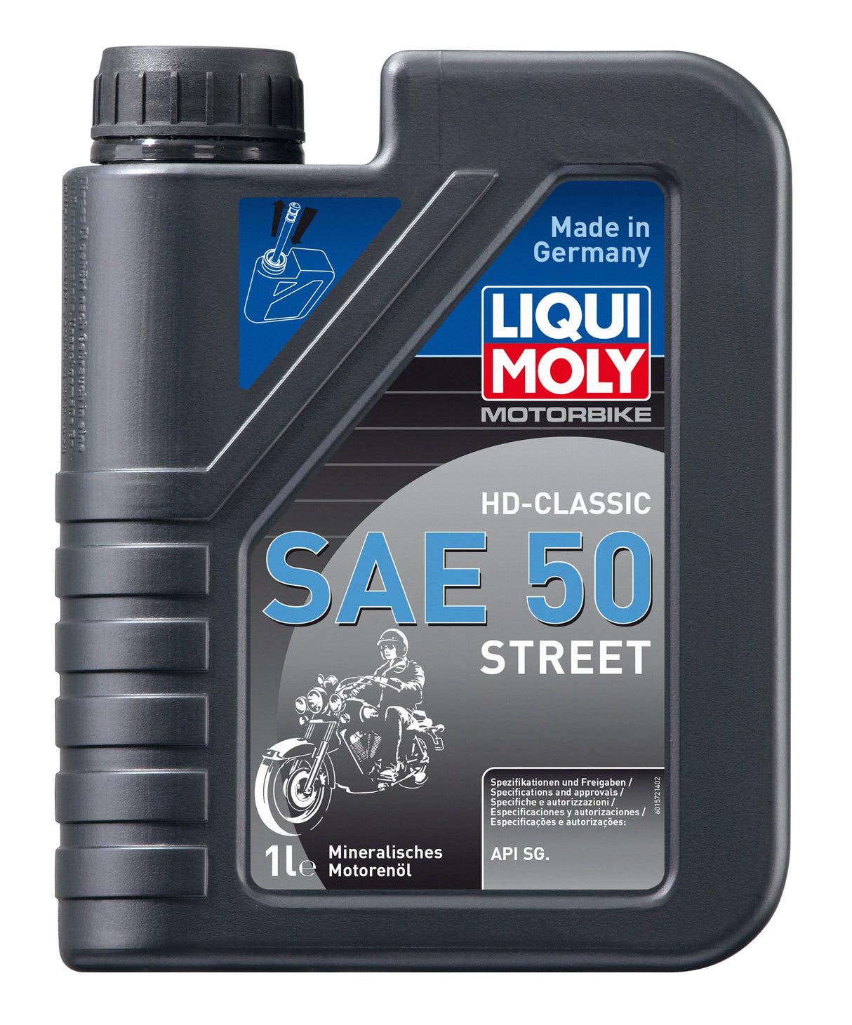 LIQUI MOLY MC HD-CLASSIC SAE 50 STREET 1 L