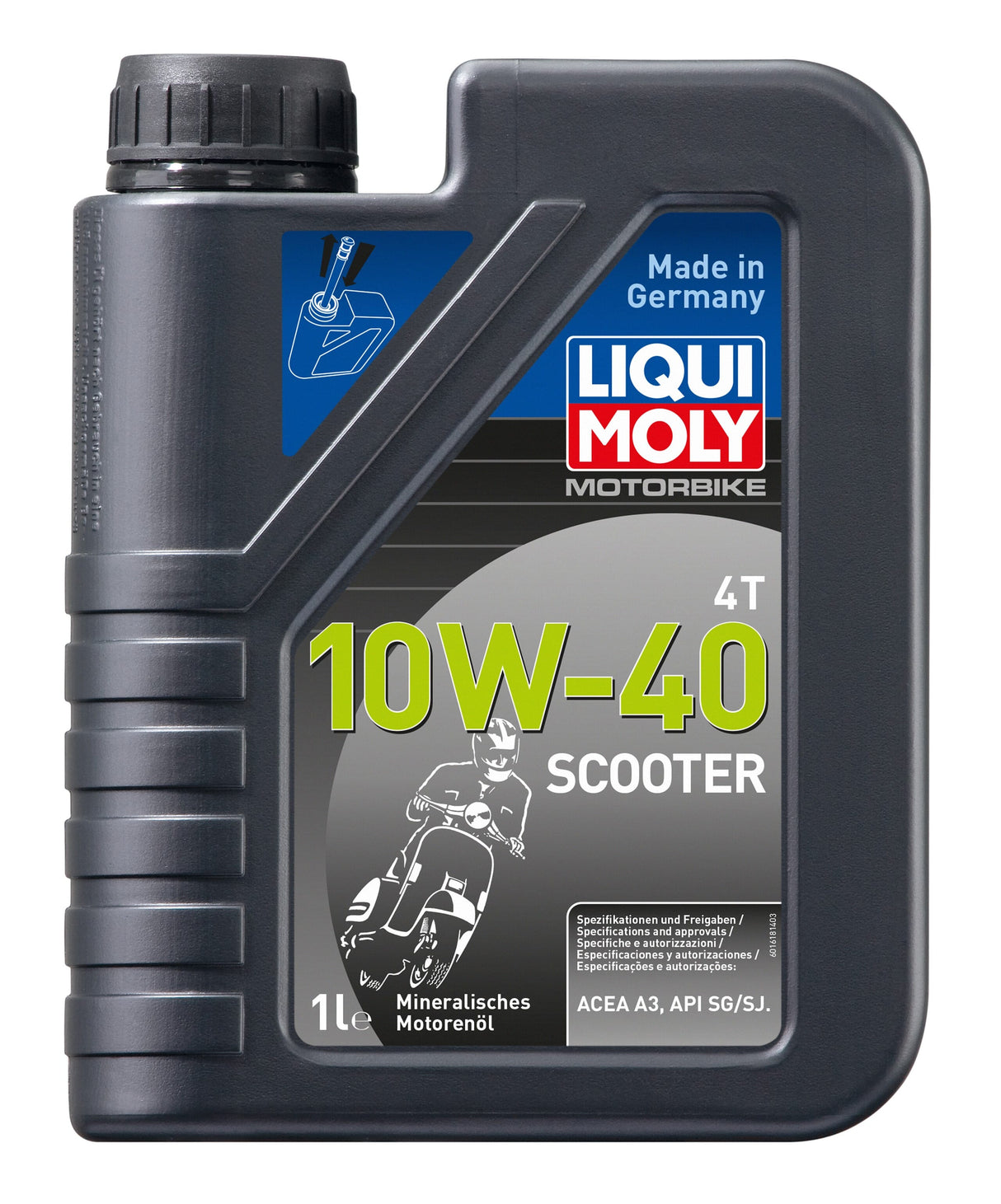 LIQUI MOLY MC 4T 10W-40 SCOOTER 1 L