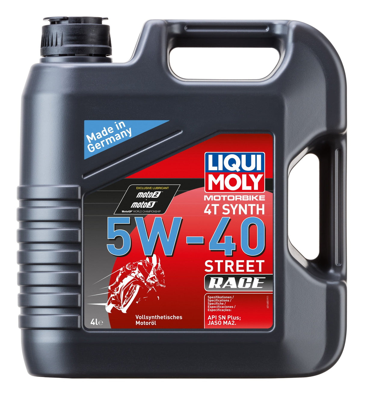 LIQUI MOLY MC 4T SYNTH 5W-40 STREET RACE 4 L