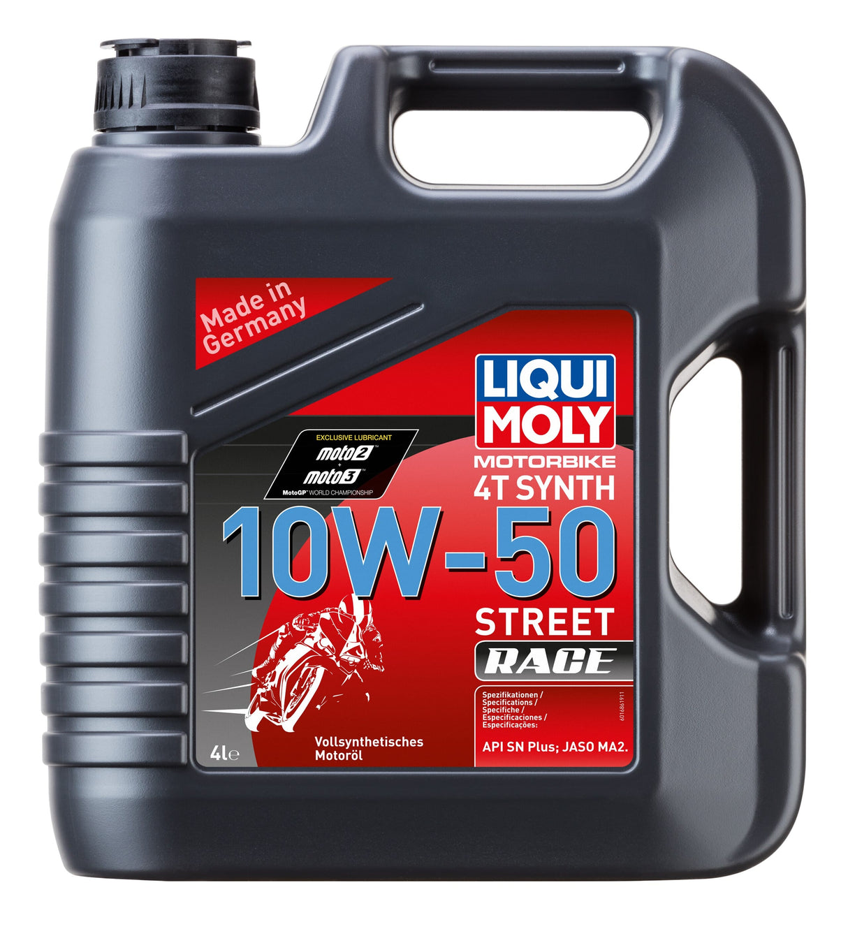 LIQUI MOLY MC 4T SYNTH 10W-50 STREET RACE 4 L