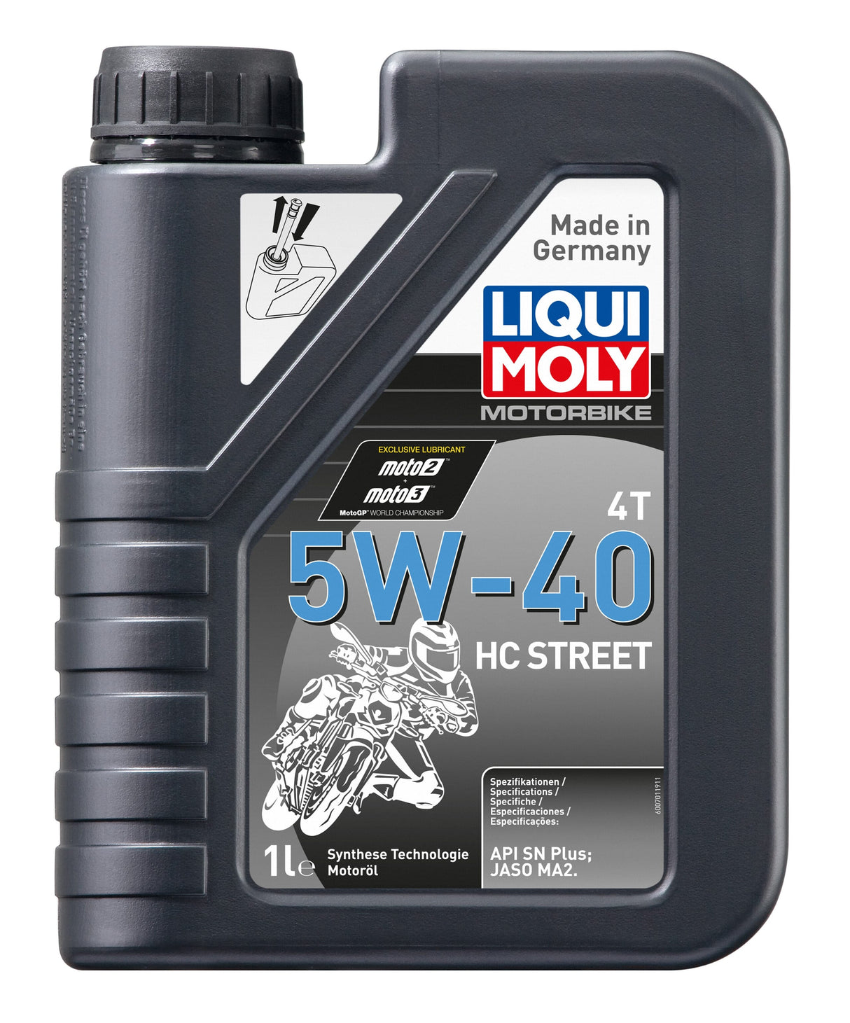 LIQUI MOLY MC 4T 5W-40 HC STREET 1 L