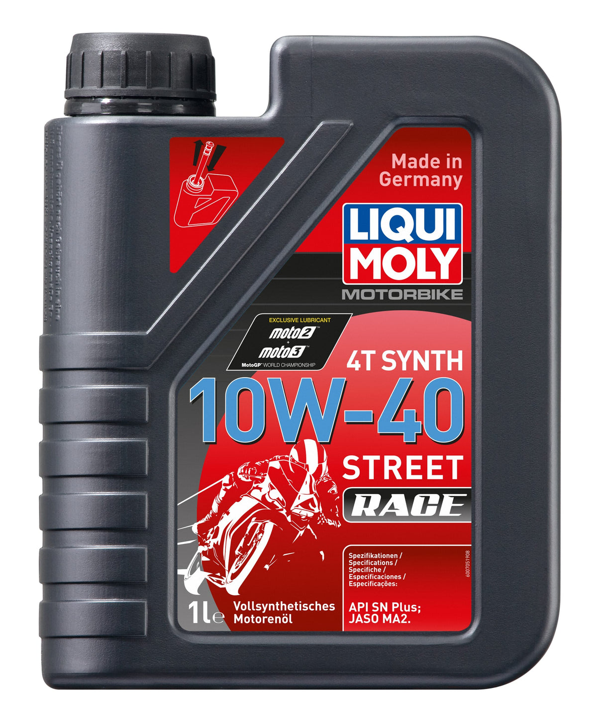 LIQUI MOLY MC 4 T SYNTH 10W-40 STREET RACE 1 L