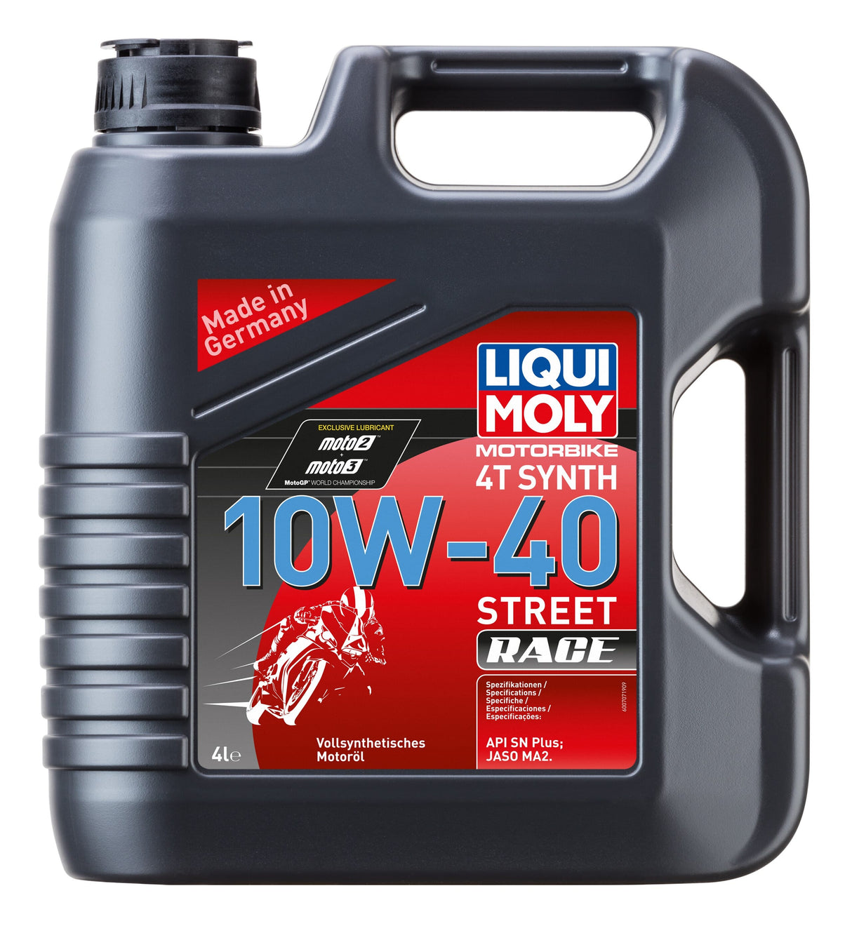 LIQUI MOLY MC 4 T SYNTH 10W-40 STREET RACE 4 L
